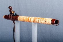 Snakewood Native American Flute, Minor, Low E-4, #O1B (6)